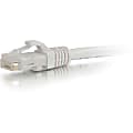 C2G 125ft Cat6 Snagless Unshielded (UTP) Ethernet Cable - Cat6 Network Patch Cable - PoE - White - Patch cable - 27168 1 thumbnail image