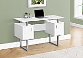 Monarch Specialties Johan 48"W Computer Desk, White