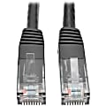 Tripp Lite Cat6 Gigabit Molded Patch Cable RJ45 M/M 550MHz 24 AWG Black 6' 1 thumbnail image