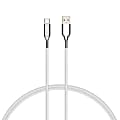 Cygnett Armored 2.0 USB-C To USB-A Charge & Sync Cable, White, CY2697PCUSA