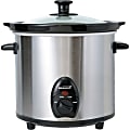 Brentwood SC-130S Slow Cooker - 3 quart - Stainless Steel