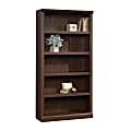 Realspace® Premium Bookcases 70 1/16"H 5-Shelf Transitional Bookcase, Mocha