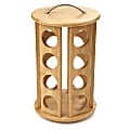 Mind Reader Bamboo K- Cup® Pod Carousel, 10 1/2"H x 6 1/2"W x 6 1/2"D, Brown 1 thumbnail image