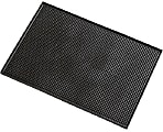 American Metalcraft Rubber Bar Mats, 12" x 18", Black, Pack Of 12 Mats 1 thumbnail image