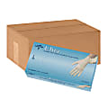 Ultra Powder-Free Synthetic Vinyl Exam Gloves, Large, Off White, 100 Gloves Per Box, Case Of 10 Boxes