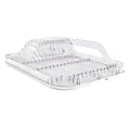 Better Houseware Dish Rack Set, 6-5/8”H x 12-1/4”W x 17-3/4”D, Clear 1 thumbnail image