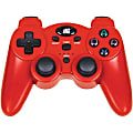 PS3 dreamGEAR Radium DGPS3-1392 Wireless Controller, Metallic Red 1 thumbnail image