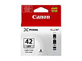 Canon® CLI-42 ChromaLife 100+ Light Gray Ink Tank, 6391B002
