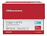 Boise X-9 3-Hole Punched Multi-Use Copy Paper, Letter Size (8 1/2" X 11