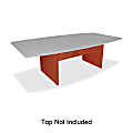 Lorell® 3-Leg Conference Table Base, For 8'W Top, Cherry