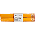 Business Source Woodcase Pencils, #2 Lead, Yellow Barrel, Pack of 12 1 thumbnail image