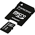 Transcend Premium 32 GB Class 10/UHS-I microSDHC - 90 MB/s Read - 25 MB/s Write