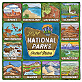 2024 TF Publishing Scenic Wall Calendar, 12" x 12", National Parks, January To December