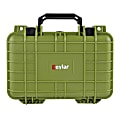 eylar Polypropylene SA00010 Compact Waterproof And Shockproof Gear And Camera Hard Case With Foam Insert, 8-3/8”H x 11-11/16”W x 3-13/16”D, Green 1 thumbnail image