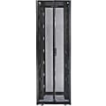 APC by Schneider Electric NetShelter SX AR3150X627 Rack Cabinet - 42U Rack Height x 19" Rack Width - Black - 3006.31 lb Maximum Weight Capacity 1 thumbnail image