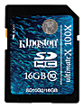 Kingston® SDHC™ Class 10 Memory Card, 16GB 1 thumbnail image