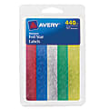 Avery® Foil Stars, 1/2", Assorted, Pack of 440