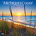 Brown Trout Monthly Regional Wall Calendar, 24" x 12", Michigan Coast, January to December 2022, 9781975439132 1 thumbnail image