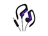JVC® In-Ear Sports Headphones With Microphone & Remote, Blue, JVCHAEBR80A 1 thumbnail image