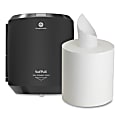 Georgia Pacific® Professional SofPull® SofPull CenterPull Hand Towel Dispenser, 9.63 x 8.88 x 10.94, Black 1 thumbnail image