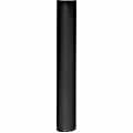 Lorell Essentials Peninsula Post Box 2/2, x 5.88"W x 5.88"D x 28"H x 3.50" Diameter, Black 1 thumbnail image
