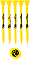 Custom Birdie Pack With 5 Tees And 1 Ball Marker, Assorted Colors 1 thumbnail image