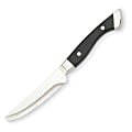 Walco Boston Chop Stainless Steel Steak Knives, 5", Black, Pack Of 12 Knives 1 thumbnail image