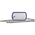 Verbatim 8GB Dog Tag USB Flash Drive - Violet - 8 GB - Violet - 1 Pack - Water Resistant, Dust Proof, Rugged Design