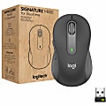 Logitech Signature M650 for Business (Graphite) - Brown Box - Wireless - Bluetooth/Radio Frequency - Graphite - USB - 4000 dpi - Scroll Wheel - Medium Hand/Palm Size - Right-handed