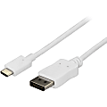 StarTech.com USB C To DisplayPort Cable, 6', White