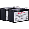 CyberPower RB1270X2C Replacement Battery Cartridge - 2 X 12 V / 7 Ah Sealed Lead-Acid Battery, 18MO Warranty