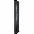 APC by Schneider Electric Cable Manager - Cable Manager - Black - 1 - 1U Rack Height