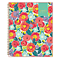 Blue Sky™ Day Designer Frosted Weekly/Monthly Planner, 8-1/2" x 11", Floral Sketch, January To December 2022, 137360