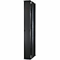APC by Schneider Electric Vertical Cable Manager - Cable Manager - Black - Plastic