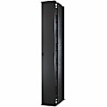 APC Performance, Vertical Cable Manager for 2 & 4 Post Racks, 84"H x 12"W, Double Sided with Doors  Cable Manager  Black 1 thumbnail image