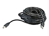 Monoprice - USB cable - USB (M) to USB Type B (M) - USB 2.0 - 10 m - active 1 thumbnail image