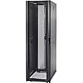 Schneider Electric NetShelter SX Rack Cabinet - For Storage, Server - 48U Rack Height x 19" Rack Width - Floor Standing - Black - 3010 lb Maximum Weight Capacity