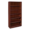 Lorell® Laminate Bookcase, 6-Shelf, 72"H, Mahogany