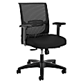 HON® Convergence Task Chair, With Height And Width Adjustable Arms, Black 1 thumbnail image