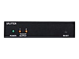 Tripp Lite HDMI over Cat6 Splitter/Extender & PoC and Multi-Resolution Support, 2 Ports - 4K @ 60 Hz, 4:4:4, HDR, TAA - Video/audio extender - HDMI - over CAT 6 - 2 ports - up to 125 ft - TAA Compliant