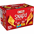 Cheez-It Snap'd Baked Cheese Variety Pack - Assorted - 1.97 lb - 42 / Carton 1 thumbnail image