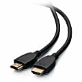 C2G Core Series High Speed HDMI Cable with Ethernet, 10ft, 4K 60Hz, Supports 3D Video - HDMI for Audio/Video Device - 10 ft - 1 x HDMI Digital Audio/Video - 1 x HDMI Digital Audio/Video