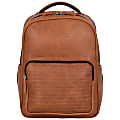 Kenneth Cole Reaction Grainy Vegan Leather Double Compartment 15.6” Laptop Backpack Bag (Techni-Cole RFID) 1 thumbnail image