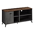 Monarch Specialties Alani TV Stand For 45" TVs, Gray/Brown 1 thumbnail image