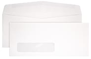 Quality Park® Laser Window Envelopes, #10, 4 1/8" x 9 1/2", White, Box Of 500 1 thumbnail image