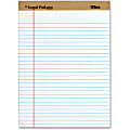 Tops The Legal Pad 71533 Notepad - 50 Sheets - Letter - 8 1/2" x 11" Sheet Size - White Paper - Perforated - 1 Dozen 1 thumbnail image