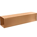 Partners Brand Corrugated Telescoping Outer Boxes, 10-1/2" x 6-1/2" x 57", Kraft, Pack Of 15 Boxes