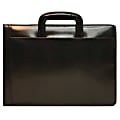 Clarke Custom Bonded Leather 7-Ring Check Case, Black 1 thumbnail image