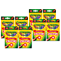 Crayola Crayons, Regular Size, Assorted Colors, 16 Crayons Per Box, Set Of 8 Boxes 1 thumbnail image