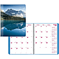 Brownline Monthly Planner - Monthly - 14 Month - December 2023 - January 2025 - Twin Wire - Nature's Hues - 11" Height x 8.5" Width - Ruled Daily Block, Reminder Section, Notes Area, Six Month Reference - 1 Each 1 thumbnail image